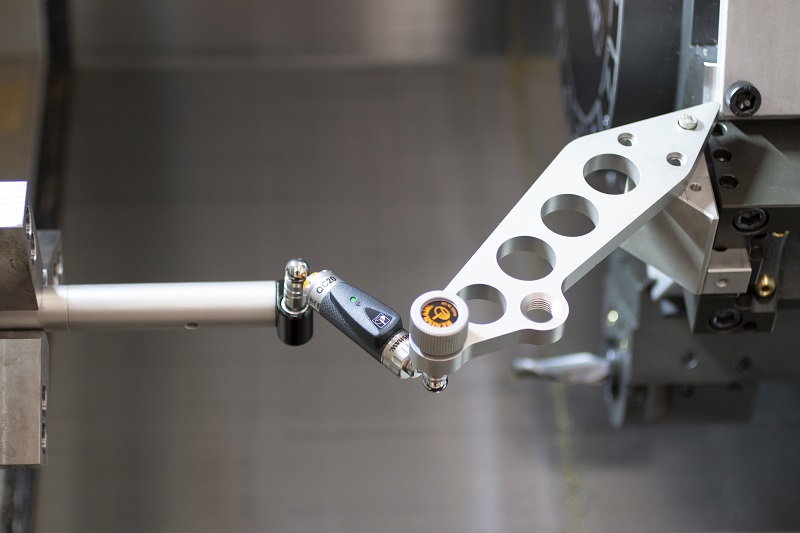 QC20 ballbar prueba en un torno QC20 ballbar prueba en un torno
